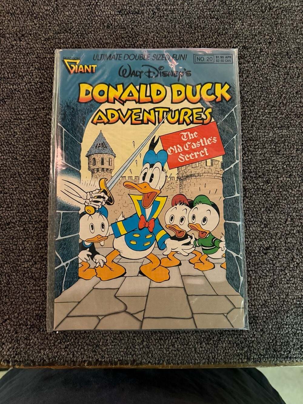 Gladstone Walt Disney Donald Duck Adventures Comic Book No. 20